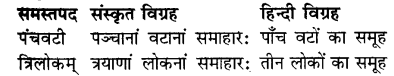 RBSE Class 7 Sanskrit व्याकरण समास प्रकरण 4