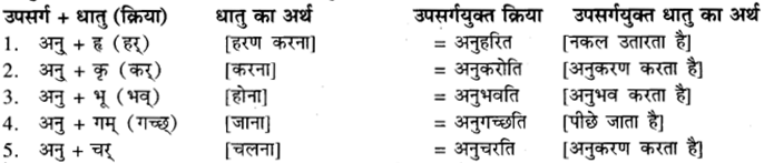 RBSE Class 9 Sanskrit व्याकरण उपसर्ग-प्रकरणम् 5