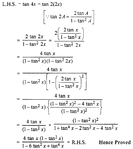 RBSE Solutions for Class 11 Maths Chapter 3 Trigonometric Functions Ex 3.3 