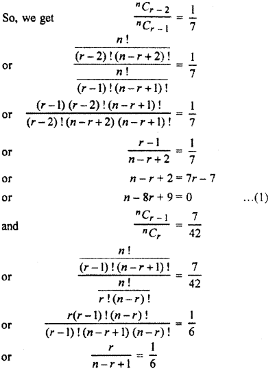 RBSE Solutions for Class 11 Maths Chapter 7 Binomial Theorem Ex 7.2 