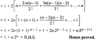 RBSE Solutions for Class 11 Maths Chapter 7 Binomial Theorem Ex 7.3 