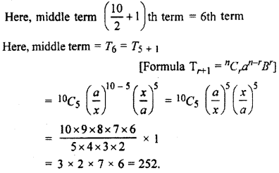 RBSE Solutions for Class 11 Maths Chapter 7 Binomial Theorem Miscellaneous Exercise 