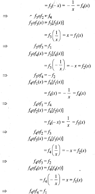 RBSE Solutions for Class 12 Maths Chapter 1 Composite Functions Ex 1.3 