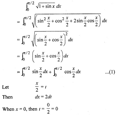 Class 12 Hindi RBSE Solutions Definite Integral