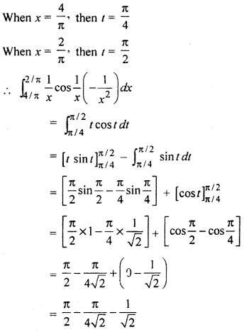 RBSE Solutions for Class 12 Maths Chapter 10 Definite Integral Ex 10.2