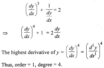 RBSE Solutions for Class 12 Maths Chapter 12 Differential Equation Ex 12.1