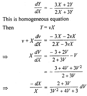 RBSE Solutions for Class 12 Maths Chapter 12 Differential Equation Ex 12.7