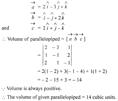 RBSE Solutions for Class 12 Maths Chapter 13 Vector Ex 13.4