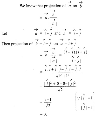 RBSE Solutions for Class 12 Maths Chapter 13 Vector Ex 13.5
