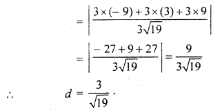 RBSE Solutions for Class 12 Maths Chapter 14 Three Dimensional Geometry Ex 14.5