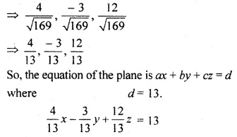RBSE Solutions for Class 12 Maths Chapter 14 Three Dimensional Geometry Ex 14.6