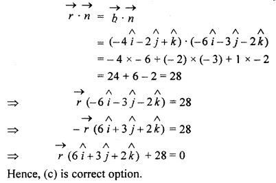 RBSE Solutions for Class 12 Maths Chapter 14 Three Dimensional Geometry Miscellaneous Exercise