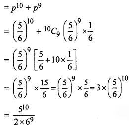 RBSE Solutions for Class 12 Maths Chapter 16 प्रायिकता एांव प्रायिकता बंटन Ex 16.5