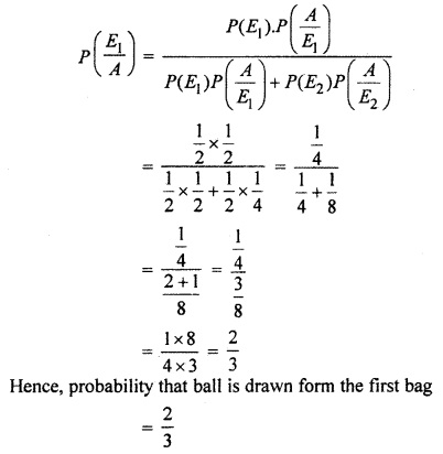 RBSE Solutions for Class 12 Maths Chapter 16 Probability and Probability Distribution Ex 16.3