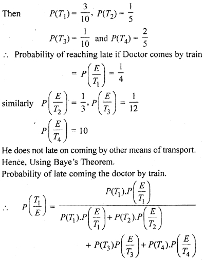 RBSE Solutions for Class 12 Maths Chapter 16 Probability and Probability Distribution Ex 16.3