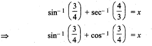 RBSE Solutions for Class 12 Maths Chapter 2 Inverse Circular Functions Miscellaneous Exercise 