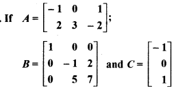 RBSE Solutions for Class 12 Maths Chapter 3 Matrix Miscellaneous Exercise 