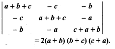 RBSE Solutions for Class 12 Maths Chapter 4 Determinants Miscellaneous Exercise