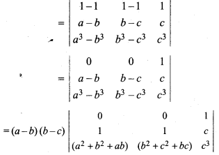 RBSE Solutions for Class 12 Maths Chapter 4 Determinants Miscellaneous Exercise