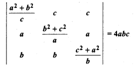 RBSE Solutions for Class 12 Maths Chapter 4 Determinants Miscellaneous Exercise