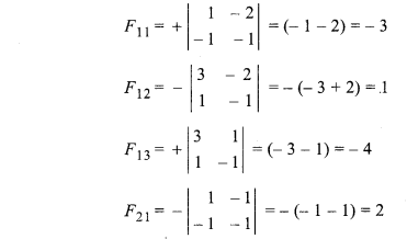 RBSE Solutions for Class 12 Maths Chapter 5 Inverse of a Matrix and Linear Equations