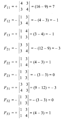 RBSE Solutions for Class 12 Maths Chapter 5 Inverse of a Matrix and Linear Equations Miscellaneous Exercise 