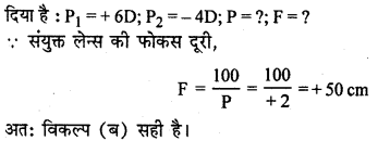 RBSE Solutions for Class 12 Physics Chapter 11 किरण प्रकाशिकी multiple Q 6