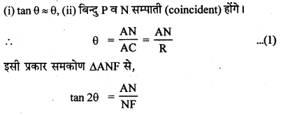 RBSE Solutions for Class 12 Physics Chapter 11 किरण प्रकाशिकी short Q 3.1