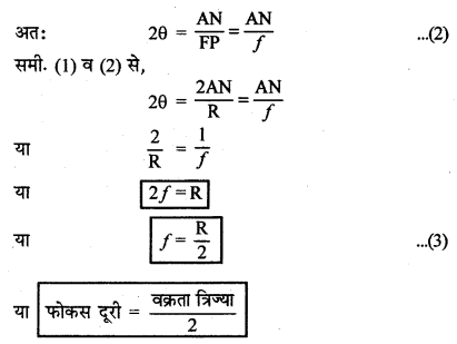 RBSE Solutions for Class 12 Physics Chapter 11 किरण प्रकाशिकी short Q 3.5