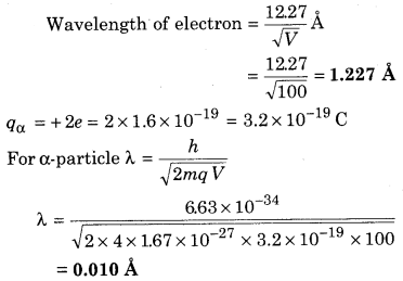 RBSE Solutions for Class 12 Physics Chapter 13 Photoelectric Effect and Matter Waves 18