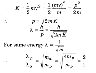 RBSE Solutions for Class 12 Physics Chapter 13 Photoelectric Effect and Matter Waves 22