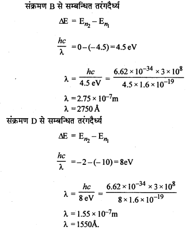RBSE Solutions for Class 12 Physics Chapter 14 परमाणवीय भौतिकी nu Q 10.1
