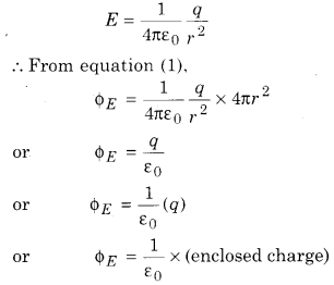 RBSE Solutions for Class 12 Physics Chapter 2 Gauss’s Law and its Applications 34
