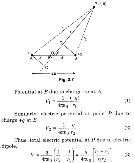 RBSE Solutions for Class 12 Physics Chapter 3 Electric Potential 56