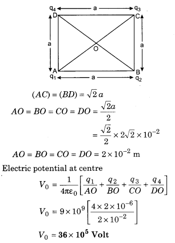 RBSE Solutions for Class 12 Physics Chapter 3 Electric Potential 71