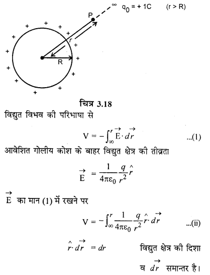 RBSE Solutions for Class 12 Physics Chapter 3 विद्युत विभव 61
