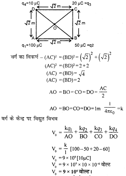 RBSE Solutions for Class 12 Physics Chapter 3 विद्युत विभव 70