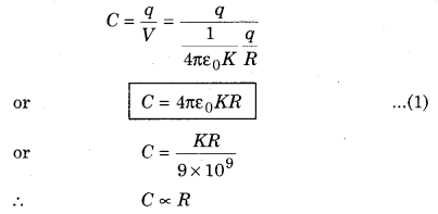 RBSE Solutions for Class 12 Physics Chapter 4 Electrical Capacitance 54
