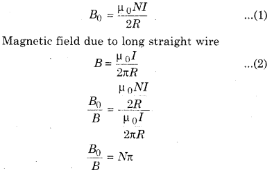 RBSE Solutions for Class 12 Physics Chapter 7 Magnetic Effects of Electric Current 9