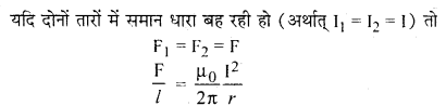RBSE Solutions for Class 12 Physics Chapter 7 विद्युत धारा के चुम्बकीय प्रभाव 21