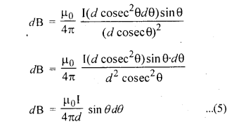 RBSE Solutions for Class 12 Physics Chapter 7 विद्युत धारा के चुम्बकीय प्रभाव 39
