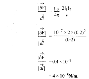 RBSE Solutions for Class 12 Physics Chapter 7 विद्युत धारा के चुम्बकीय प्रभाव 81