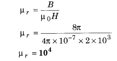 RBSE Solutions for Class 12 Physics Chapter 8 Magnetism and Properties of Magnetic Substances 24