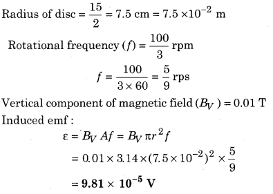 RBSE Solutions for Class 12 Physics Chapter 9 Electromagnetic Induction 46