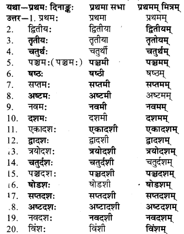 RBSE Solutions for Class 7 Sanskrit रञ्जिनी Chapter 13 प्रहेलिकाः 3