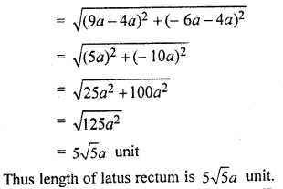 RBSE Solutions for Class 11 Maths Chapter 12 Conic Section Ex 12.4