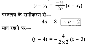RBSE Solutions for Class 11 Maths Chapter 12 शांकव परिच्छेद Ex 12.4
