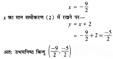 RBSE Solutions for Class 11 Maths Chapter 12 शांकव परिच्छेद Ex 12.7
