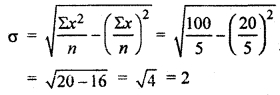 RBSE Solutions for Class 11 Maths Chapter 13 Measures of Dispersion Miscellaneous Exercise