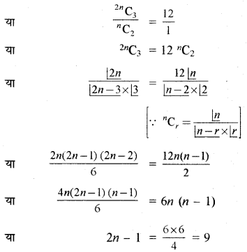 RBSE Solutions for Class 11 Maths Chapter 6 क्रमचय तथा संचय Miscellaneous Exercise